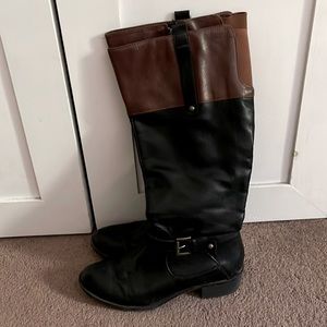 Dressy knee boots
